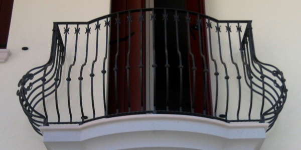 Parapetti in ferro per balcone